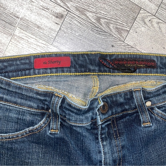 Adriano Goldschmied the shorty cropped low rise jeans 28R - Picture 13 of 14